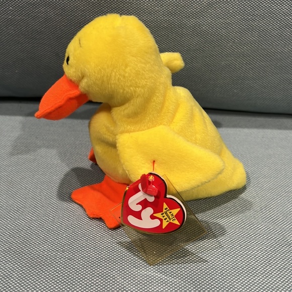 3/$25 Ty beanie baby Quackers the duck - Picture 6 of 6